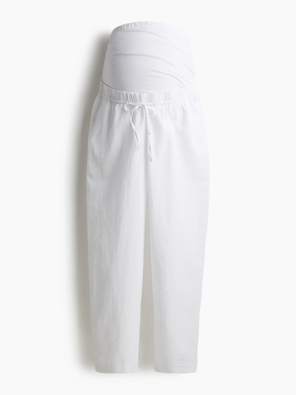 H&M LINEN-BLEND PANTS Small